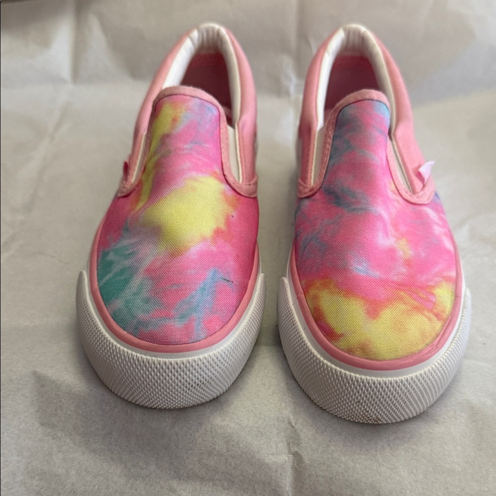 Mudd Kids Tie-Dye Sneakers - Pink, Yellow, Blue